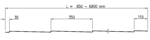 ruukki-decorrey350-longitudinal-section